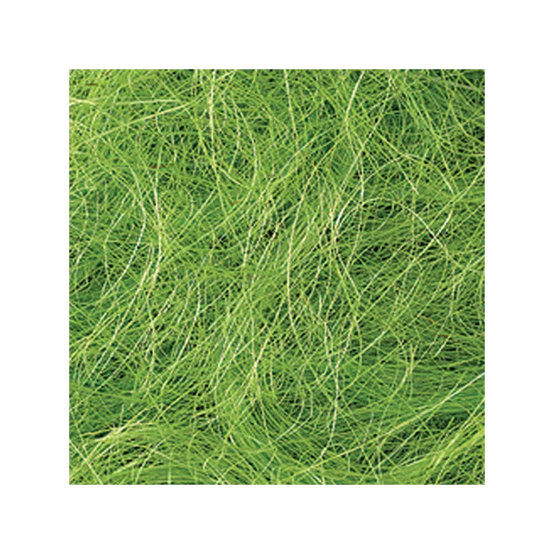 Sisalová vlákna, 50 g - svetlozelená