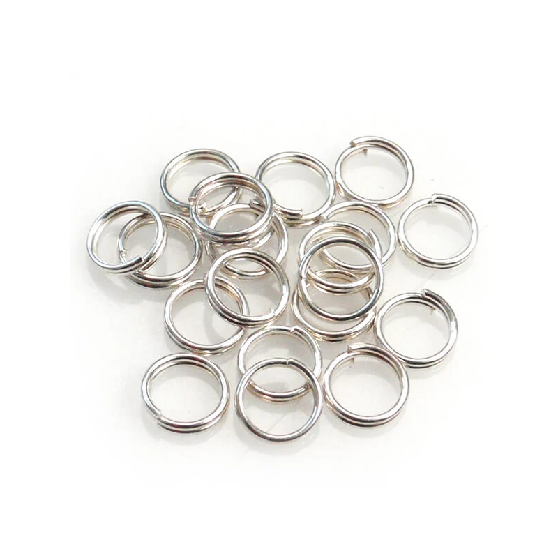 Montážny krúžok, dvojitý - rhodium