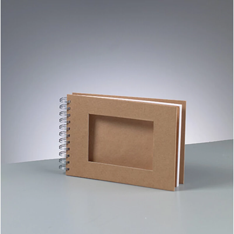 Album z papier-mache - A5, s okienkom