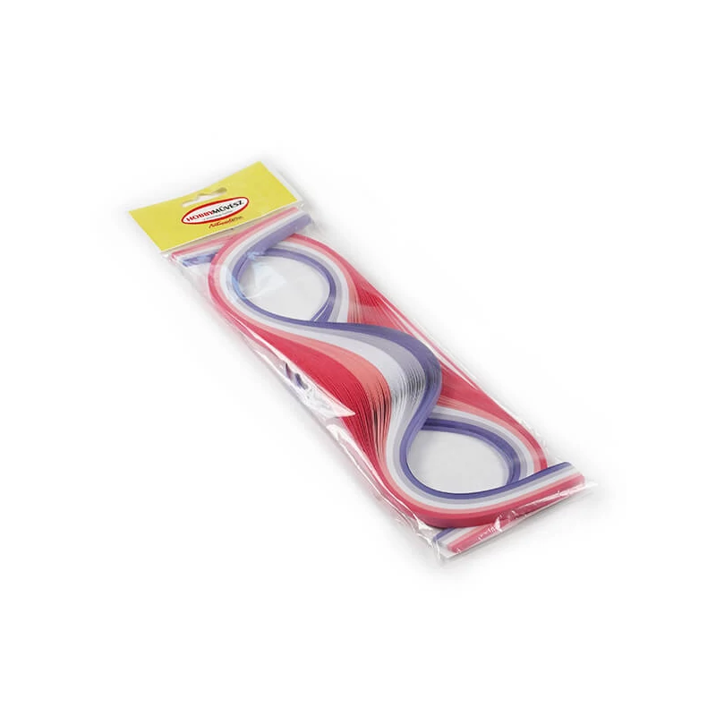 Quilling papierový pás pre hobby umelcov, 80 g - sedmokráska, 3 mm/6 mm, 300 ks