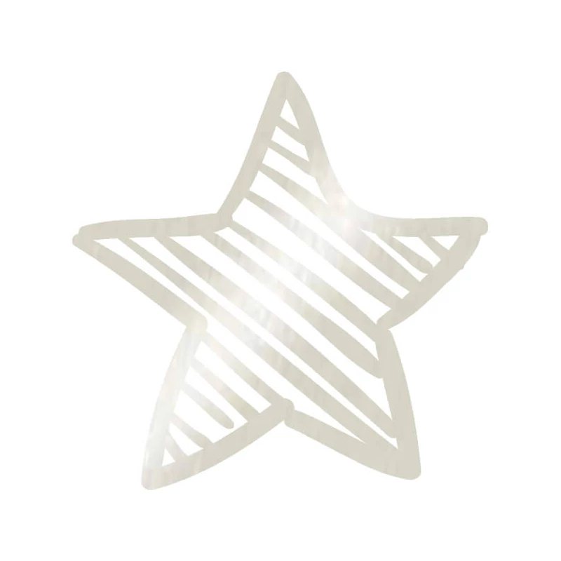 Popisovač na sklo a porcelán, Kreul Metallic - 16 strieborná
