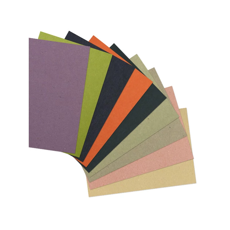 Prírodný papier A4, 220 g - modrosivý