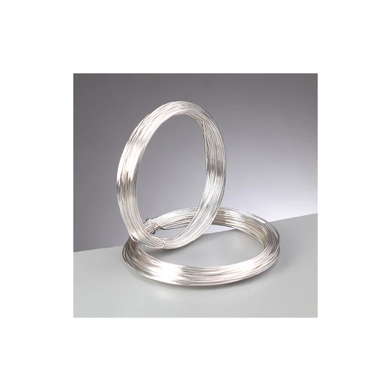 Šperkársky drôt, 1 mm, 4 m - strieborný
