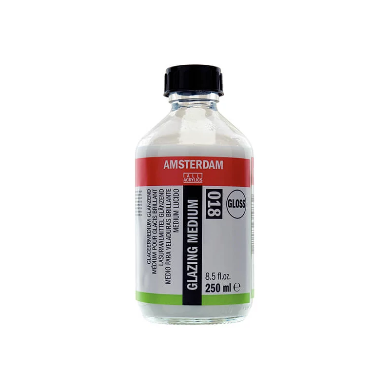Talens Amsterdam 018 glazing médium - 250 ml, lesklý