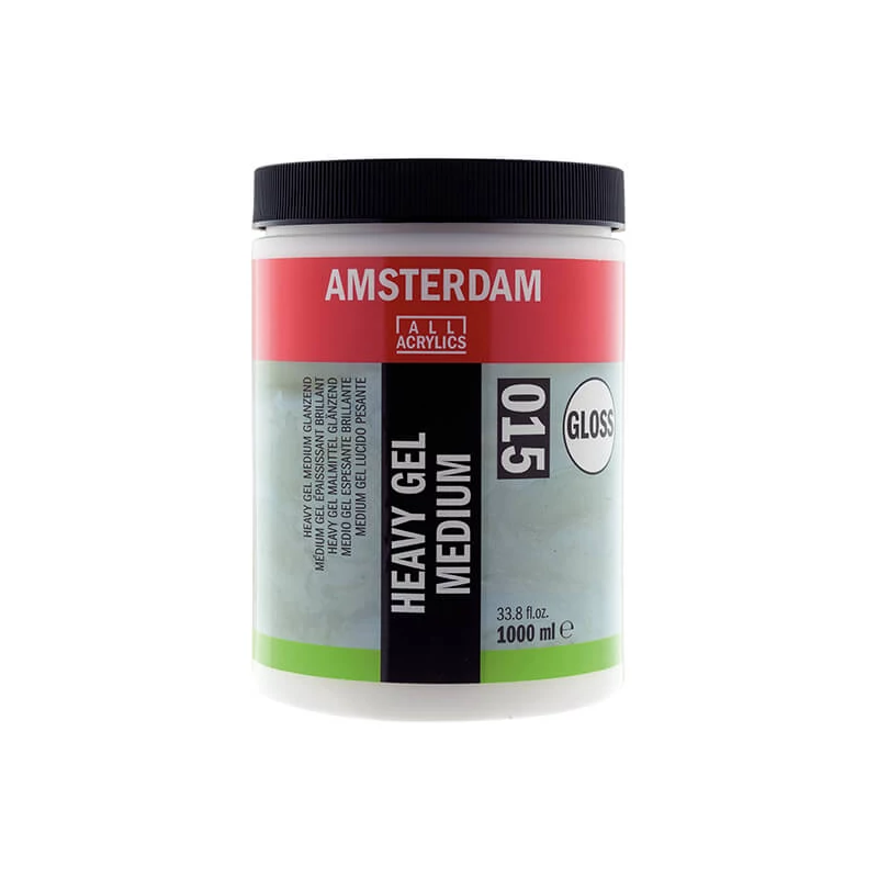 Talens Amsterdam 015 heavy gel médium, 1000 ml - lesklý