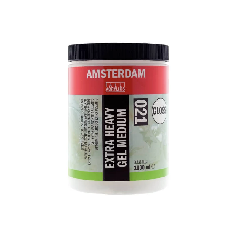 Talens Amsterdam 021 extra heavy gel médium, 1000 ml - lesklý