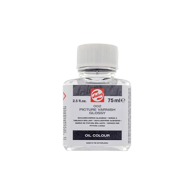 Olejový lak Talens 002, lesklý - 75 ml