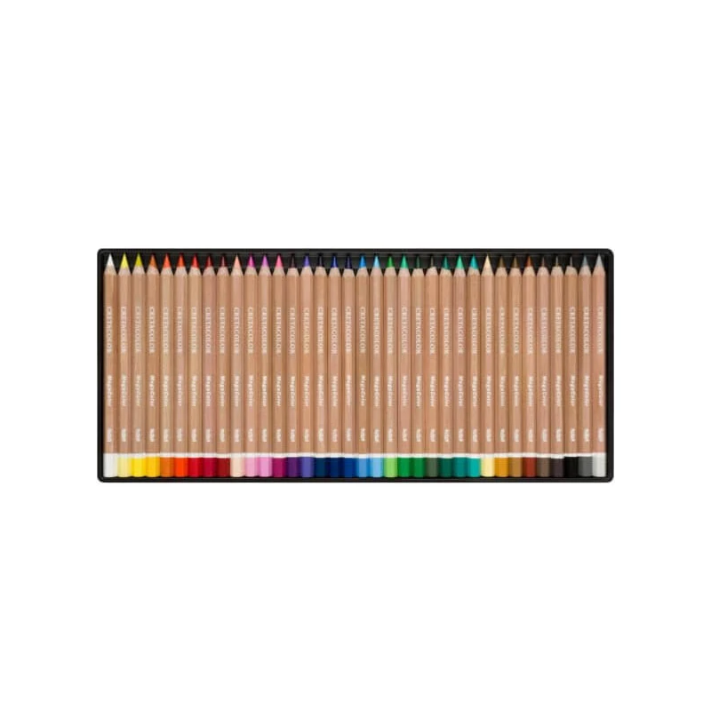 Sada farebných ceruziek Cretacolor MegaColor - 36 ks