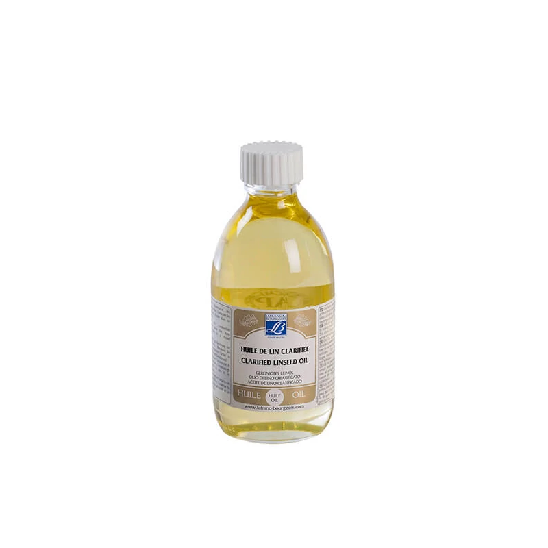 Ľanový olej L&B, 250 ml - filtrovaný, číry