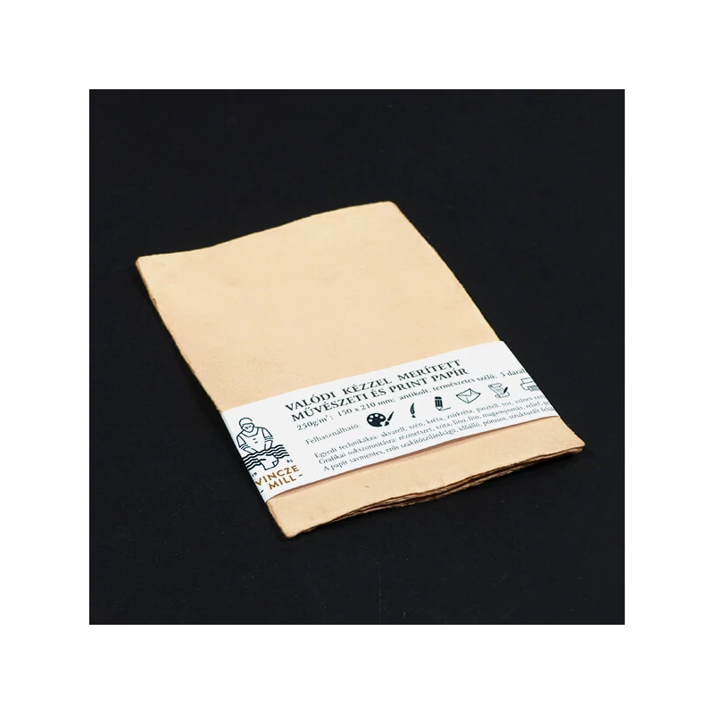 Embosovaný papier, umelecký, 200 g, 5 ks - A5, starožitný