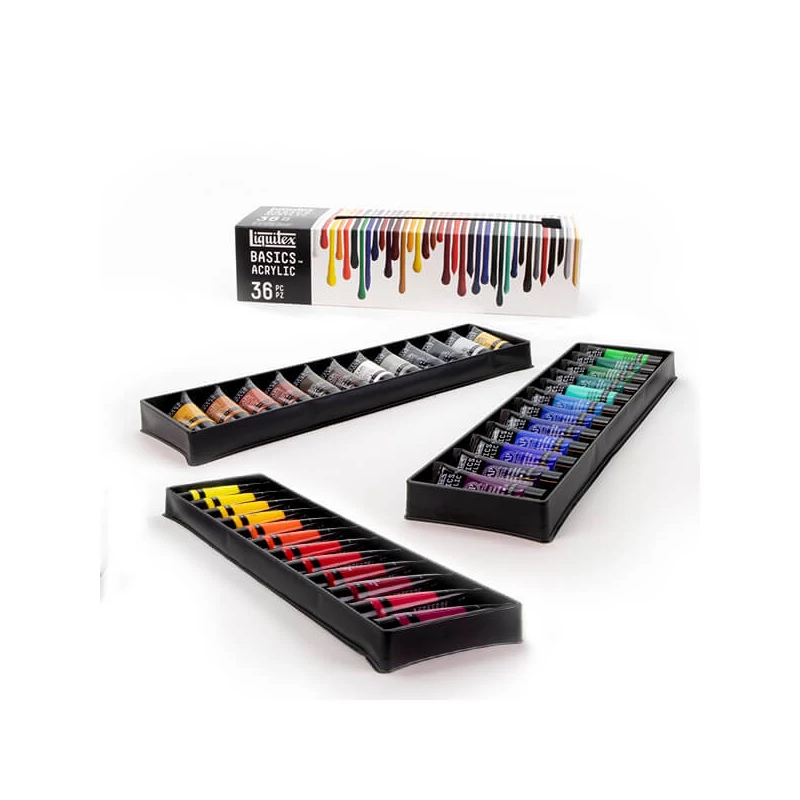 Sada akrylových farieb Liquitex Basics - 36x22 ml