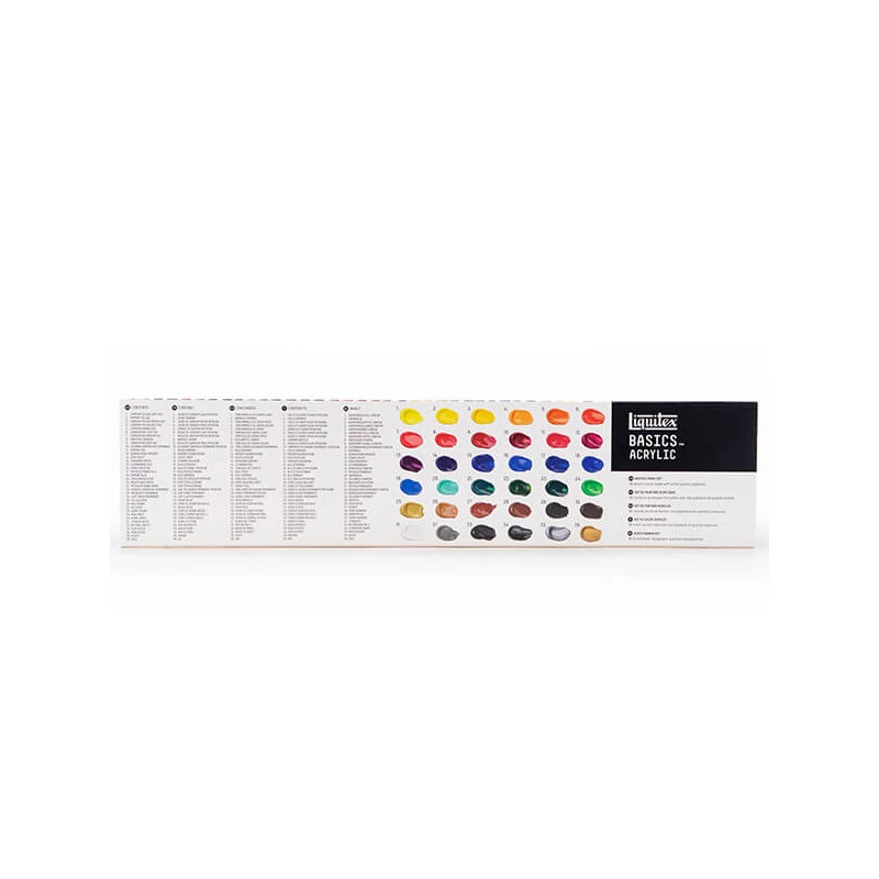 Sada akrylových farieb Liquitex Basics - 36x22 ml