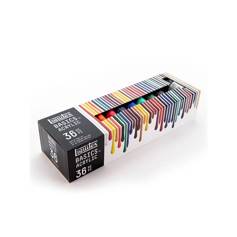 Sada akrylových farieb Liquitex Basics - 36x22 ml