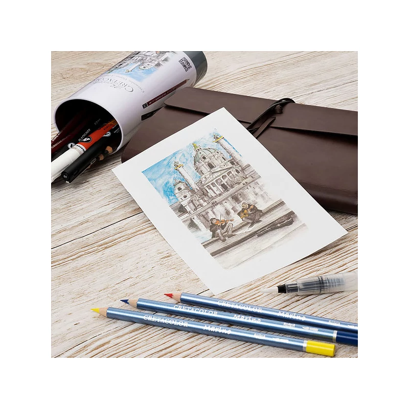 Sada na kreslenie a skicovanie Cretacolor Urban Sketching Set, 22 ks
