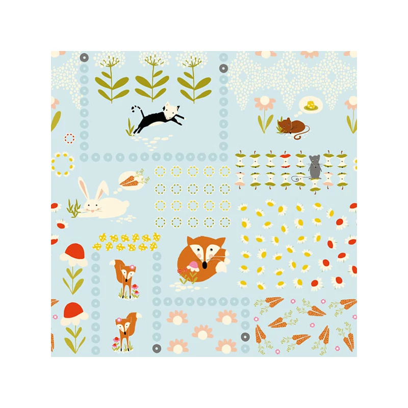 Patchworková tkanina - Stof - Daydreamers 4500-271 Panel, 60cm
