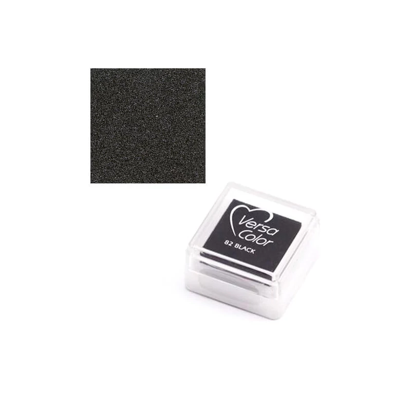 Pečiatková poduška, Versa Color - čierna, 82 black