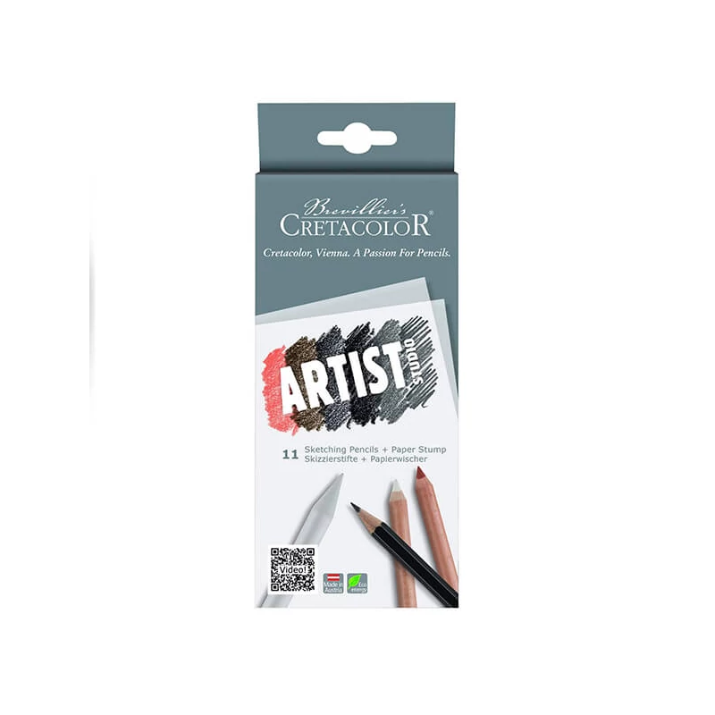 Sada skicovacích ceruziek Cretacolor Artist Studio - 11 ks