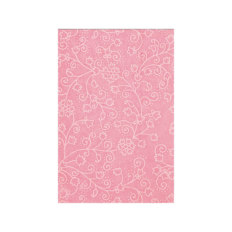 Bavlnený papier, 50x70 cm, Happy flowers - 67, ružový