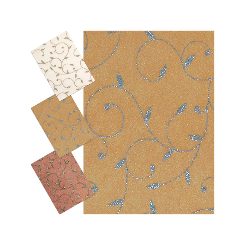 Bavlnený papier, A4, Floral - v rôznych farbách
