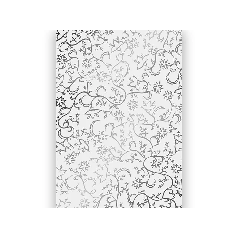 Priehľadný papier, A4 - Millefiori strieborný