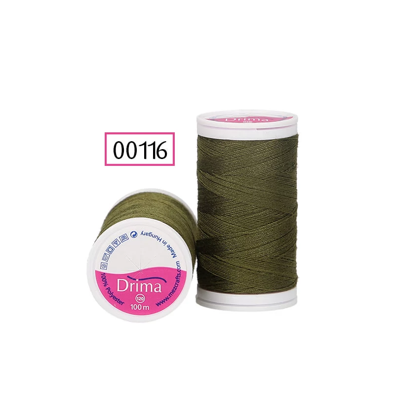 Šijacia niť Drima, polyester, 100 m - 00099