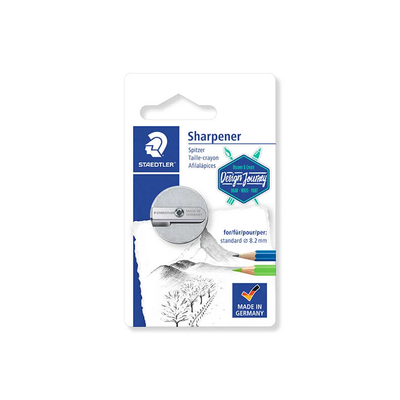 Strúhadlo, Staedtler, Design Journey, s dvoma otvormi, kovové