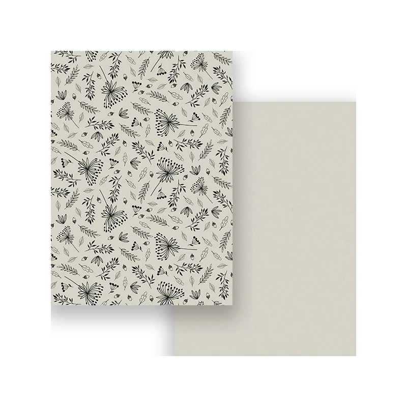 Fotokartón, A4 - grey-line, snová, čierny