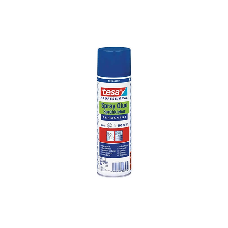 Lepidlo v spreji, Tesa, 500 ml - dlhotrvajúci