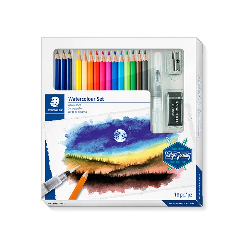 Sada akvarelových ceruziek Staedtler Design Journey