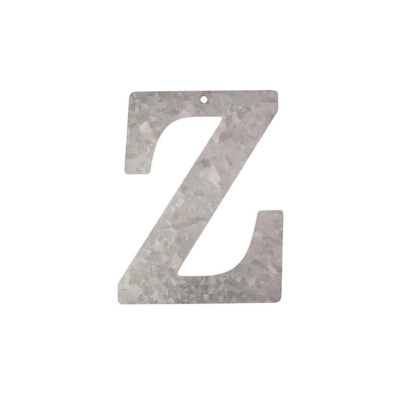 Písmeno zo zinku - Z, 12 cm