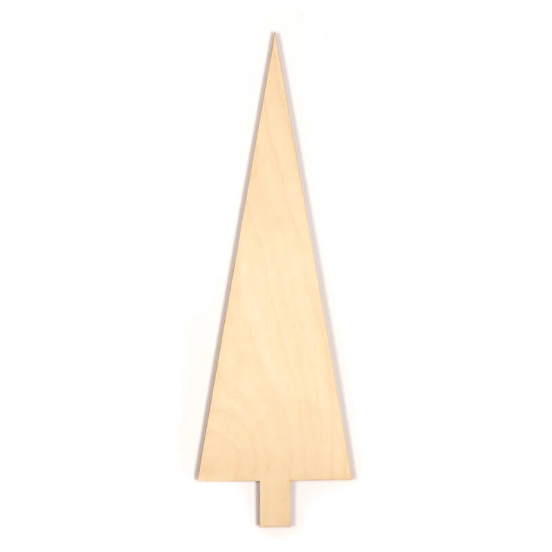 Drevená figúrka, závesná  - Borovica, špicatá, 30 cm