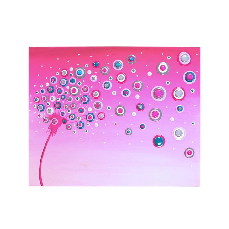 Sada bodkovacích farieb, Blob paint, 6x90 ml - Púpava