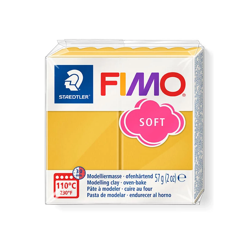 Modelovacia hmota do rúry FIMO Soft, 57 g - mango (8020-T10) 2022