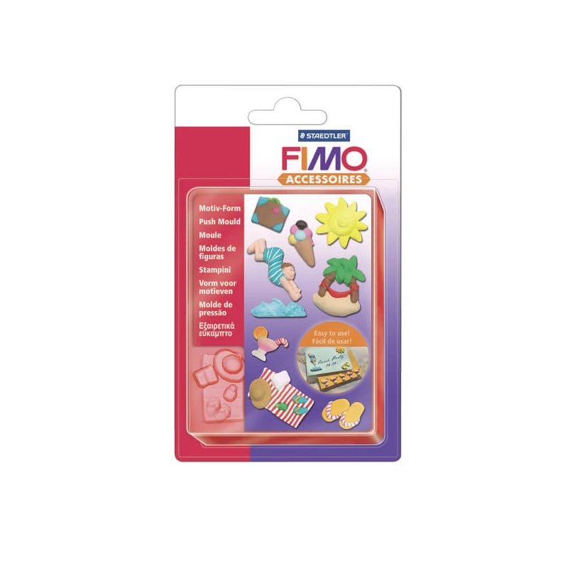 Silikónová forma FIMO- letná dovolenka