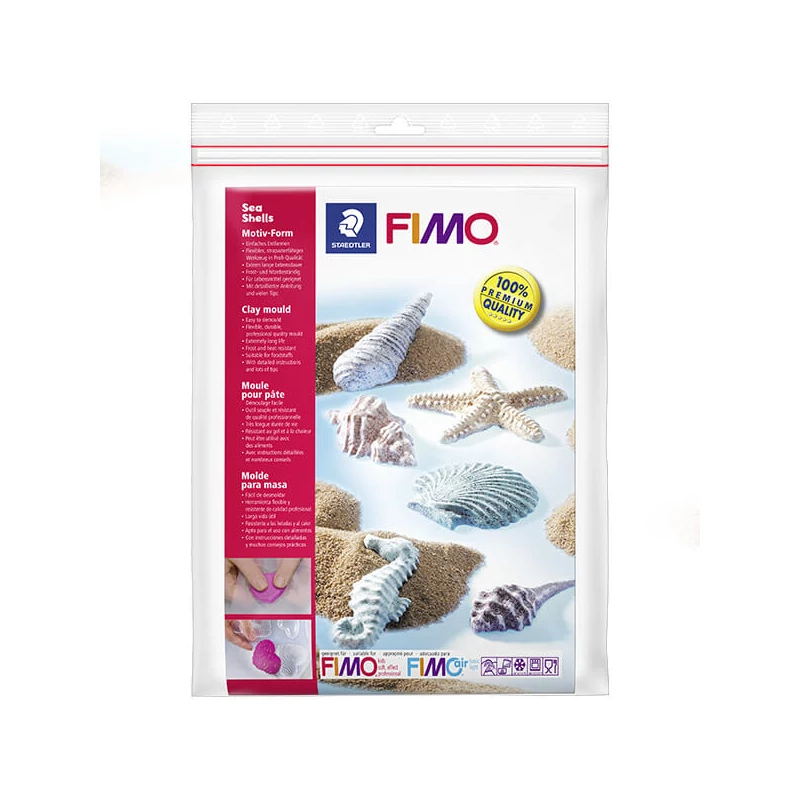Odlievacia forma FIMO - mušle