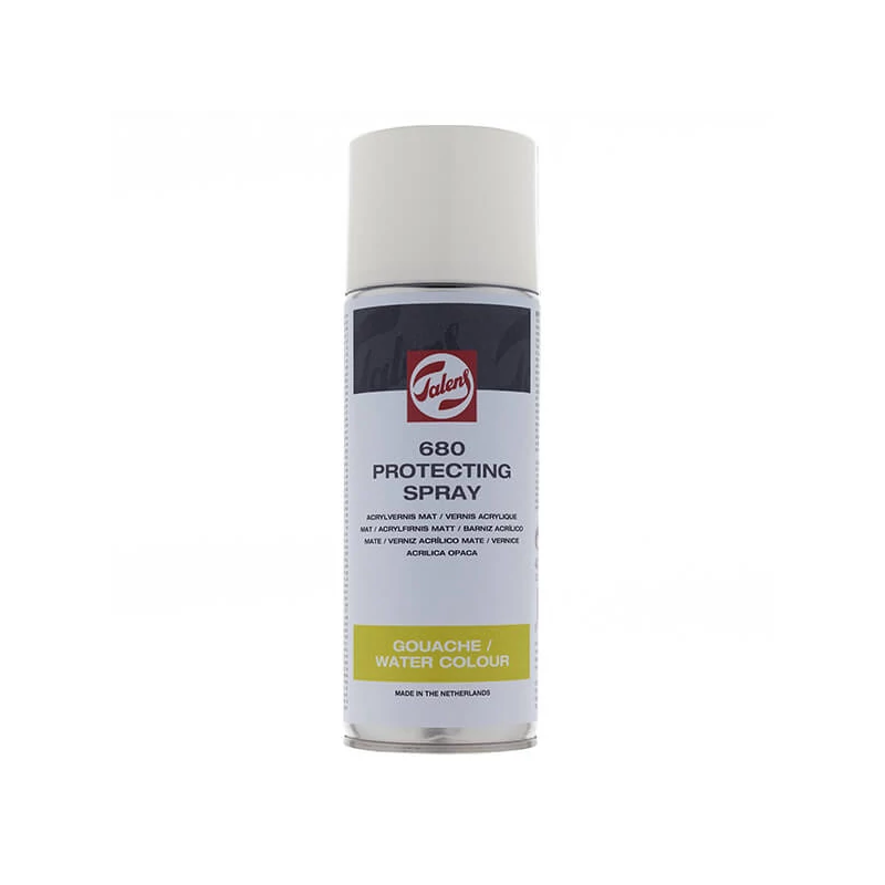 Lak v spreji Talens 680, ochranný lak na kvaš a akvarel - 400 ml