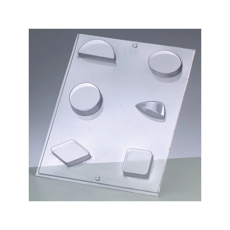 Odlievacia forma na šperky - Geometria, 6 vzoriek