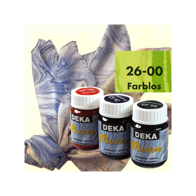 Mramorovacia farba Deka Marble 25 ml - 00 bezfarebná