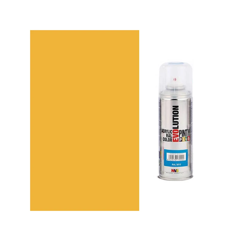 Akrylová farba v spreji, EVOLUTION lesklá, 200 ml - 1028 žltý melón