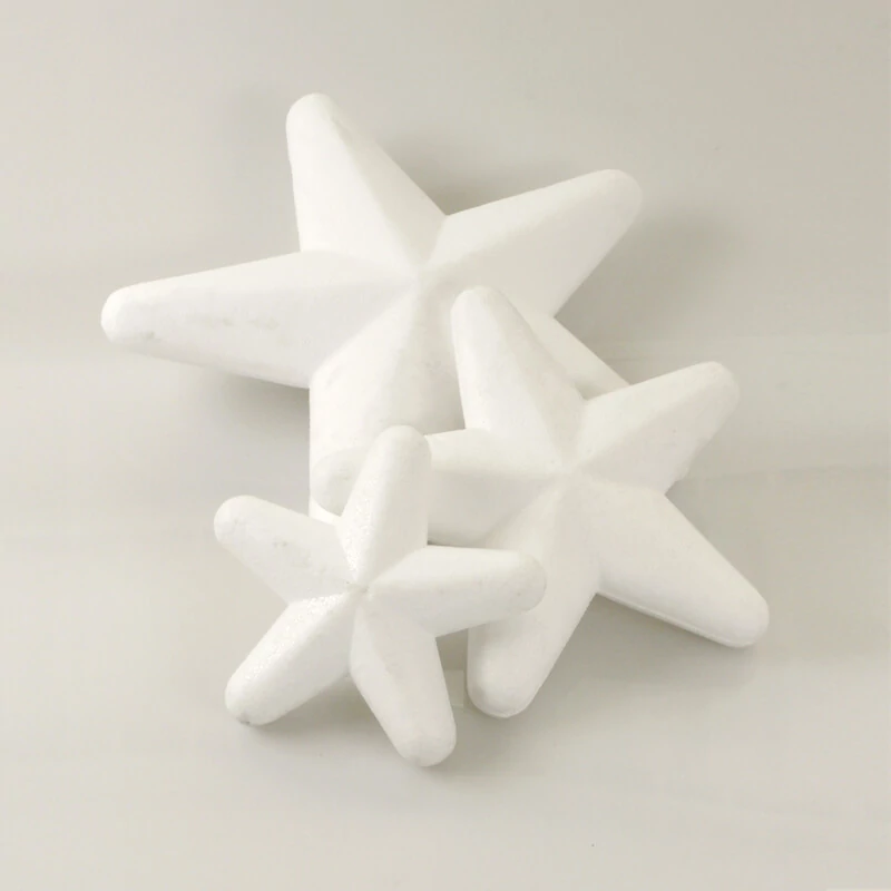 Polystyrénová hviezda - 15 cm