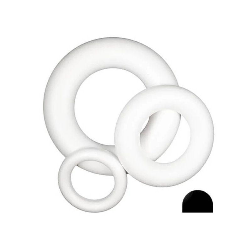 Polystyrénová obruč, polovičná obruč - 25,5 cm
