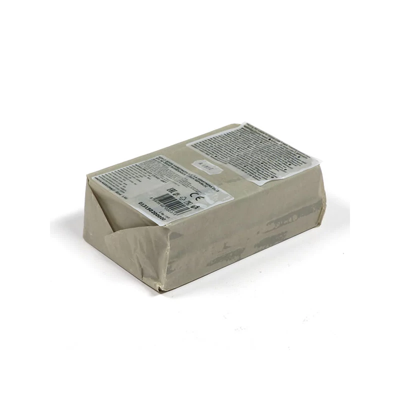 Plastelína, 1000 g, sivá