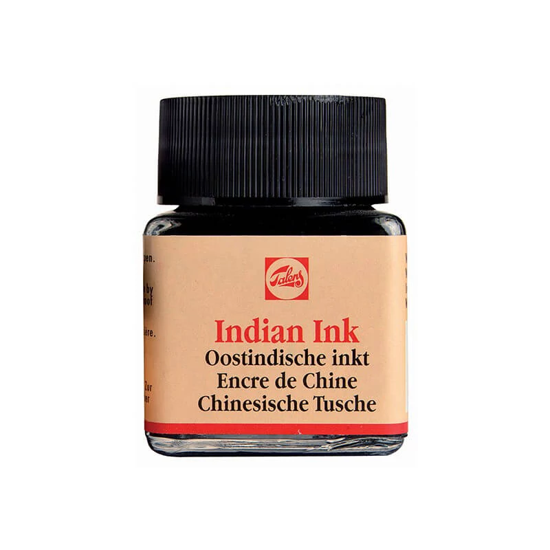 Indický atrament na kreslenie Talens - 30 ml