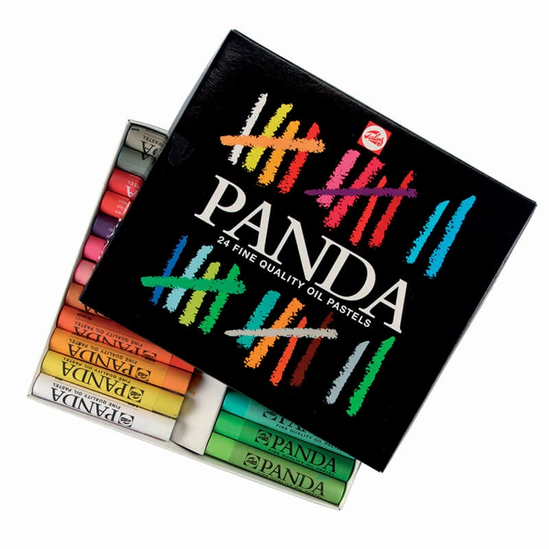 Sada olejových pastelov Talens Panda (pastelka) - 24 ks