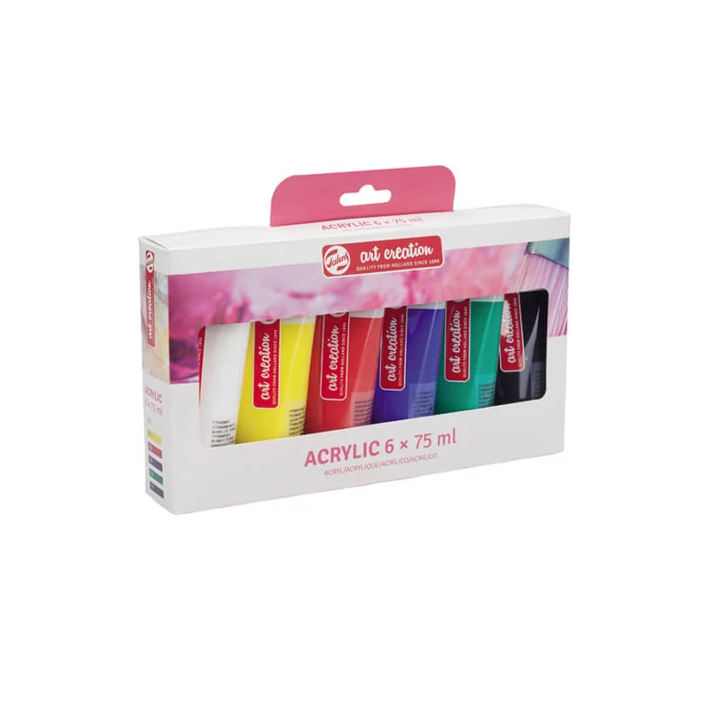 Sada akrylových farieb Talens Art Creation - 6x75 ml