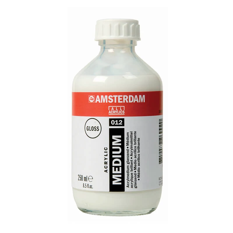 Akrylový médium Talens Amsterdam 012, 250 ml - rozjasňovač