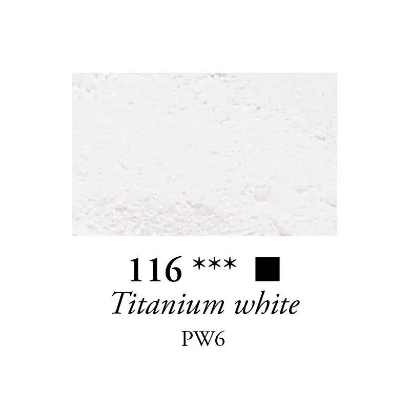 Pigment Sennelier - 116, titanium white, 140 g