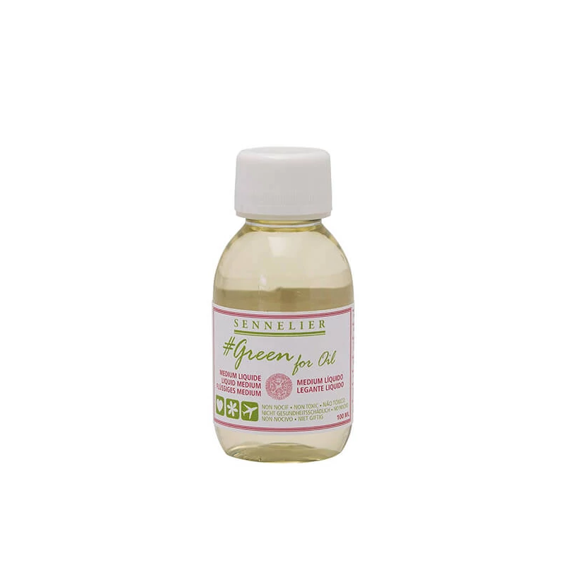 Sennelier Green for oil (ekologické) farbivo - 100 ml