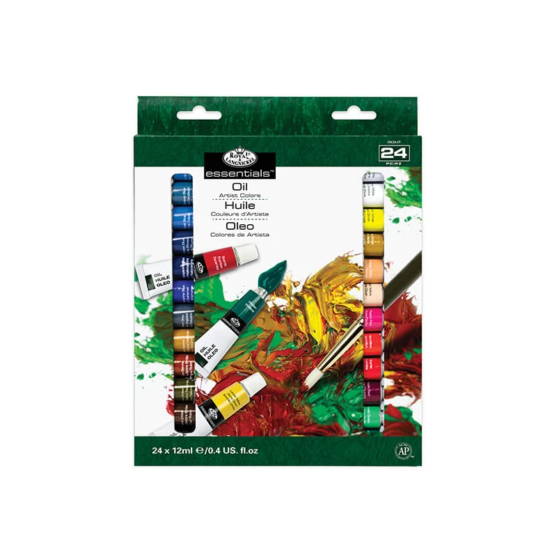 Sada olejových farieb Royal & Langnickel, 24 kusov, 24x12 ml