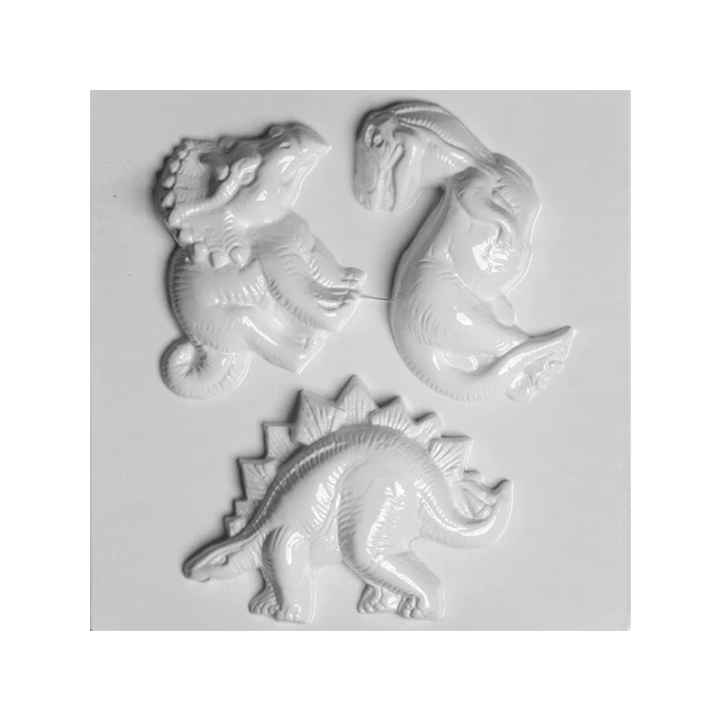 Plastová odlievacia forma Hobbyművész- dinosaury, 3 ks